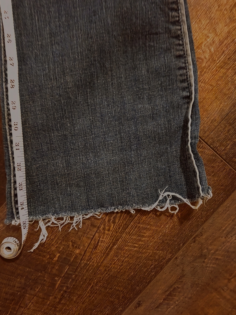 Ariat Women's High Rise Distressed Flare Jeans - Picture 2 of 5